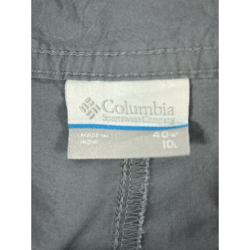 Columbia Mens SZ 40 Waist 10" Length Gray Lightweight Pocketed Shorts - Picture 7 of 8